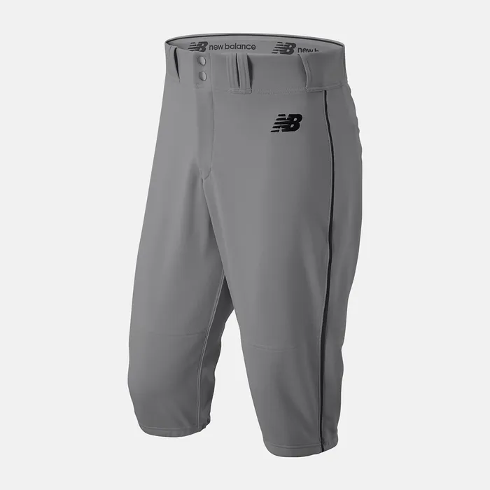 Men Adversary 2 Baseball Piped Knicker Athletic Grey With Navy New Balance Pants
