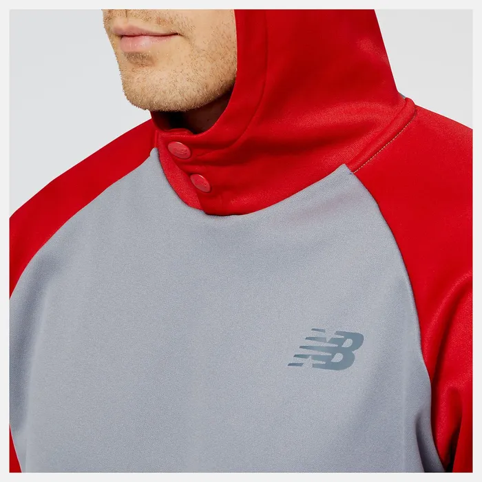 Men Baseball Pull Over Hoodie Team Red Inline New Balance Hoodies and Sweatshirts Men Baseball Pull Over Hoodie Team Red Inline New Balance Hoodies and Sweatshirts