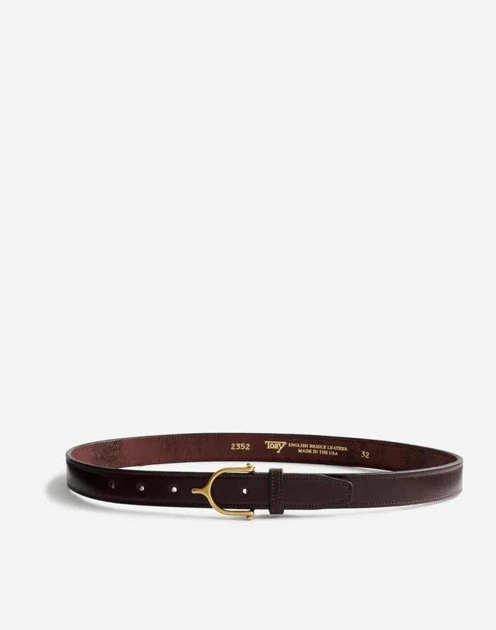 Men Belts Madewell Tory Leather Spur Belt Havana