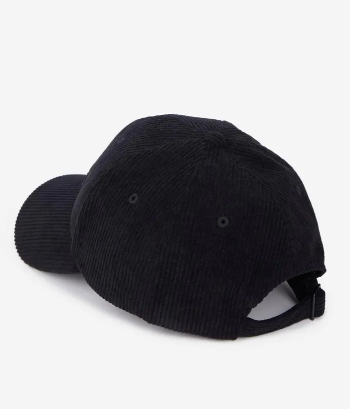 Men Black Corduroy Cap THE KOOPLES Hats and Scarves