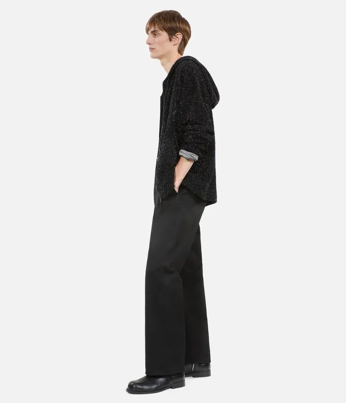 Men Black Glittery Cardigan THE KOOPLES Sweaters