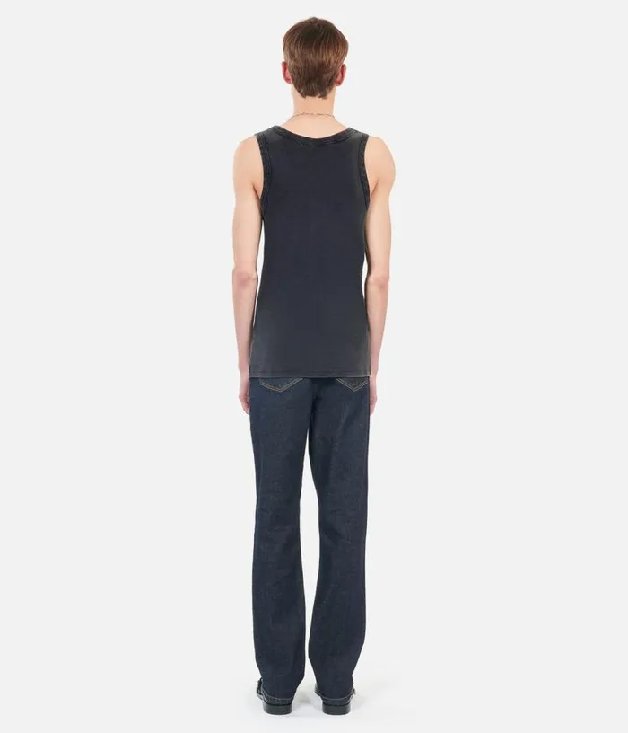 Men Black Heart Tank Top THE KOOPLES Tshirts
