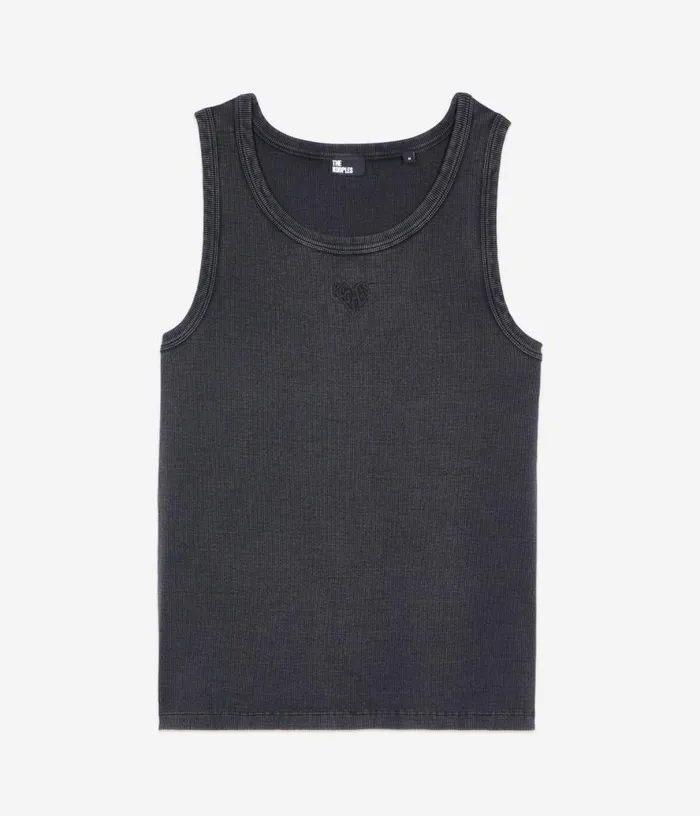 Men Black Heart Tank Top THE KOOPLES Tshirts