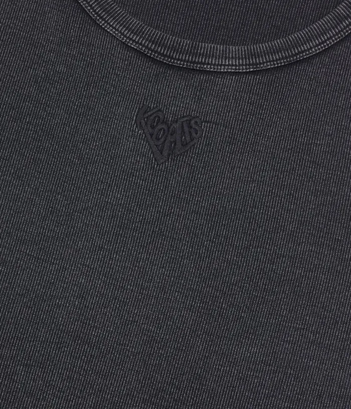 Men Black Heart Tank Top THE KOOPLES Tshirts