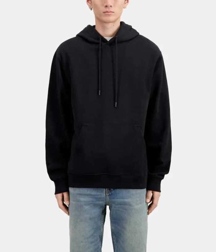 Men Black Hoodie With Flower Skull Serigraphy THE KOOPLES Sweatshirts and Sweatpants Men Black Hoodie With Flower Skull Serigraphy THE KOOPLES Sweatshirts and Sweatpants