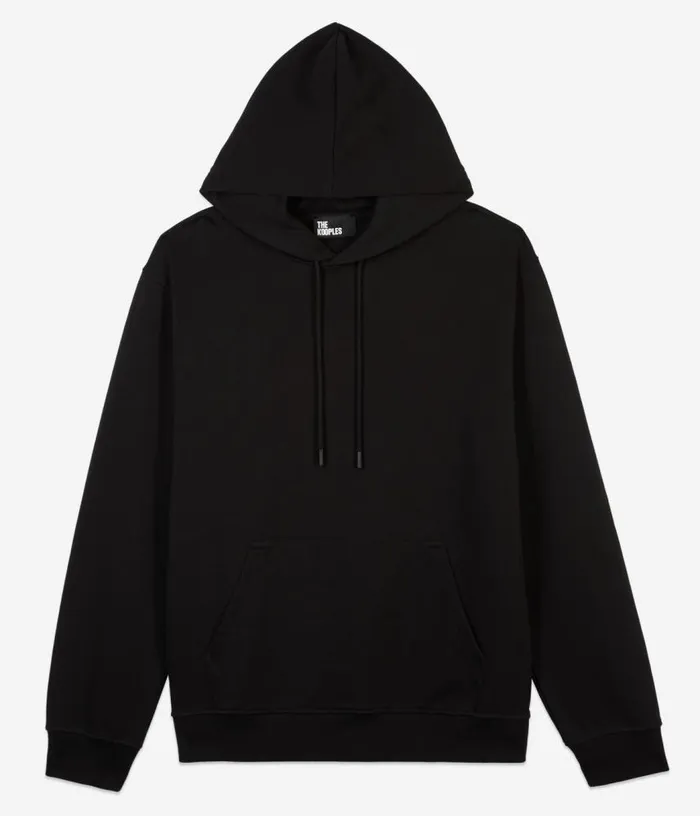 Men Black Hoodie With Flower Skull Serigraphy THE KOOPLES Sweatshirts and Sweatpants Men Black Hoodie With Flower Skull Serigraphy THE KOOPLES Sweatshirts and Sweatpants