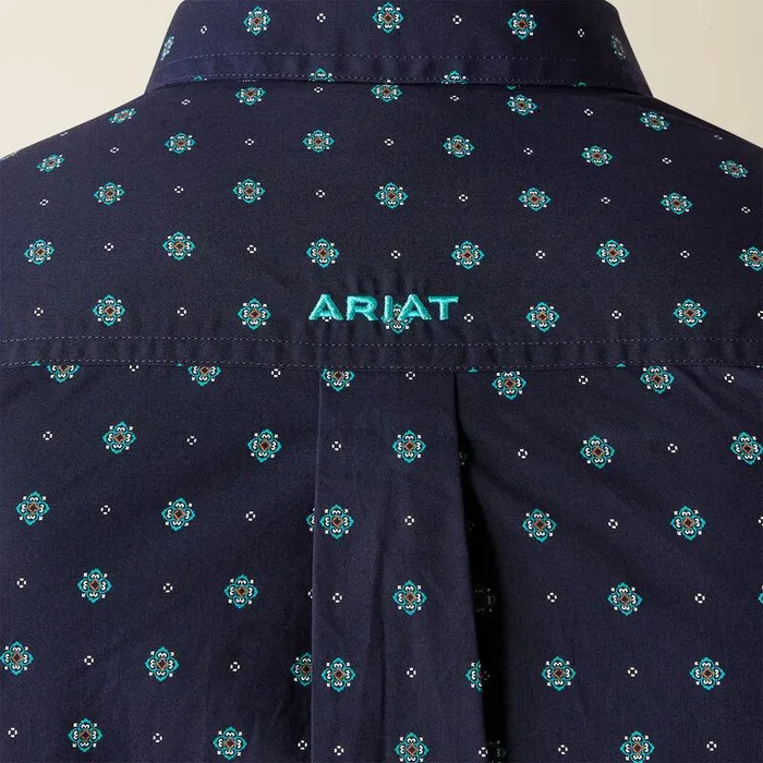 Men Button Down Shirts Ariat Jacobi Classic Fit Shirt Navy Men Button Down Shirts Ariat Jacobi Classic Fit Shirt Navy