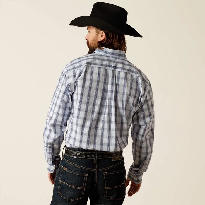 Men Button Down Shirts Ariat Pro Series River Classic Fit Shirt Light Blue Men Button Down Shirts Ariat Pro Series River Classic Fit Shirt Light Blue