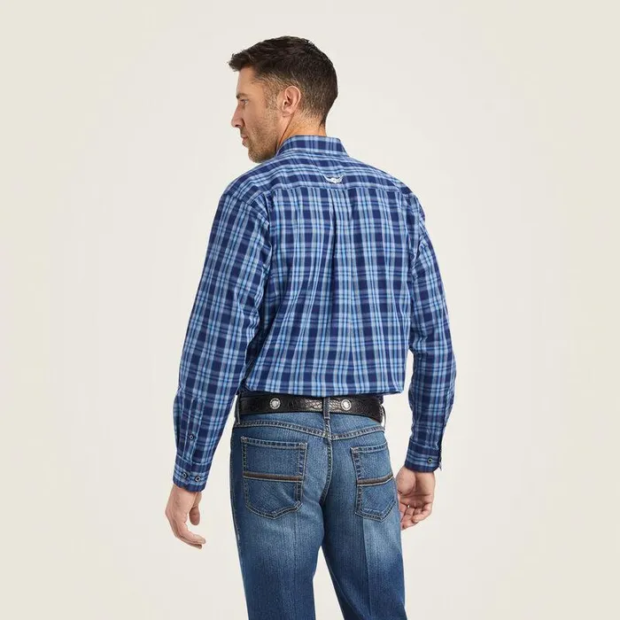 Men Button Down Shirts Ariat Relentless Timeless Stretch Classic Fit Shirt Midnight Sail Men Button Down Shirts Ariat Relentless Timeless Stretch Classic Fit Shirt Midnight Sail