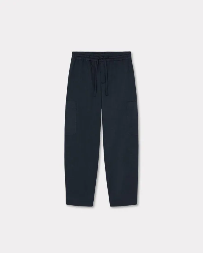 Men Cargo Jog Pants Midnight Blue Kenzo Pants And Shorts