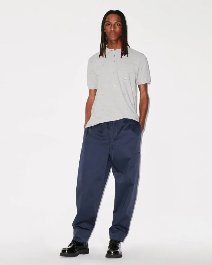 Men Cargo Jog Pants Midnight Blue Kenzo Pants And Shorts