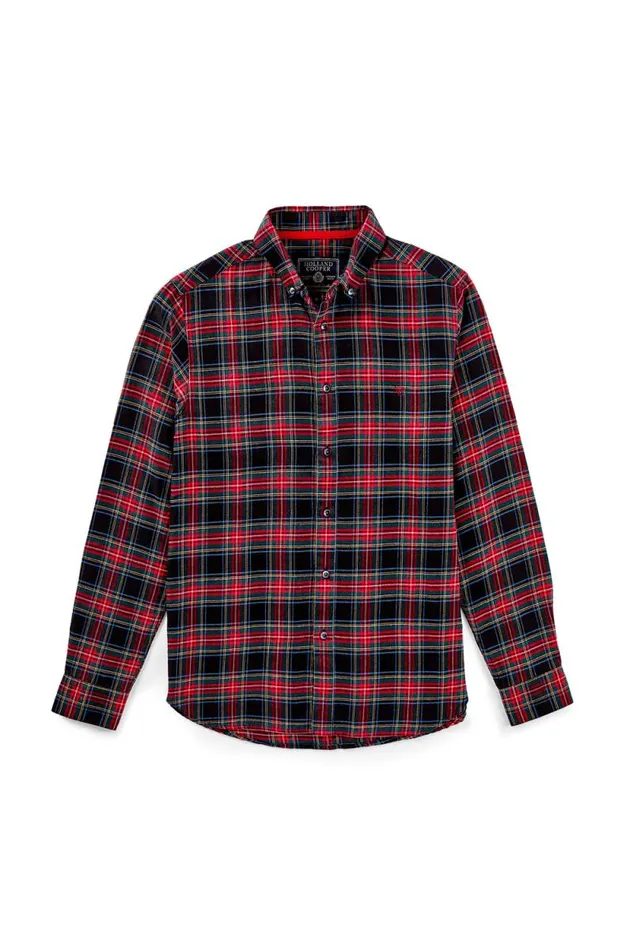 Men Classic Button Down Shirt Sandringham Red Holland Cooper Shirts Men Classic Button Down Shirt Sandringham Red Holland Cooper Shirts