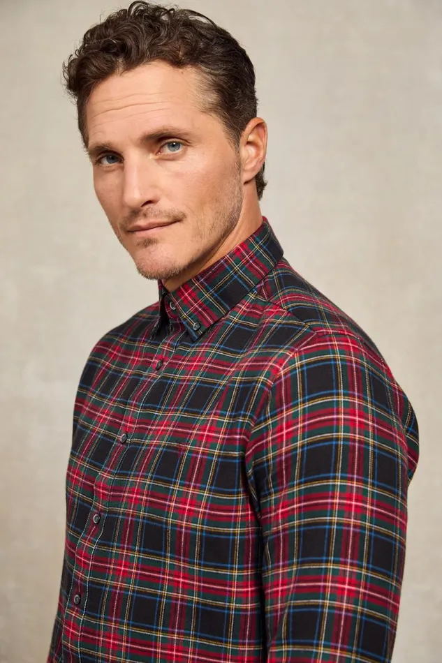 Men Classic Button Down Shirt Sandringham Red Holland Cooper Shirts Men Classic Button Down Shirt Sandringham Red Holland Cooper Shirts