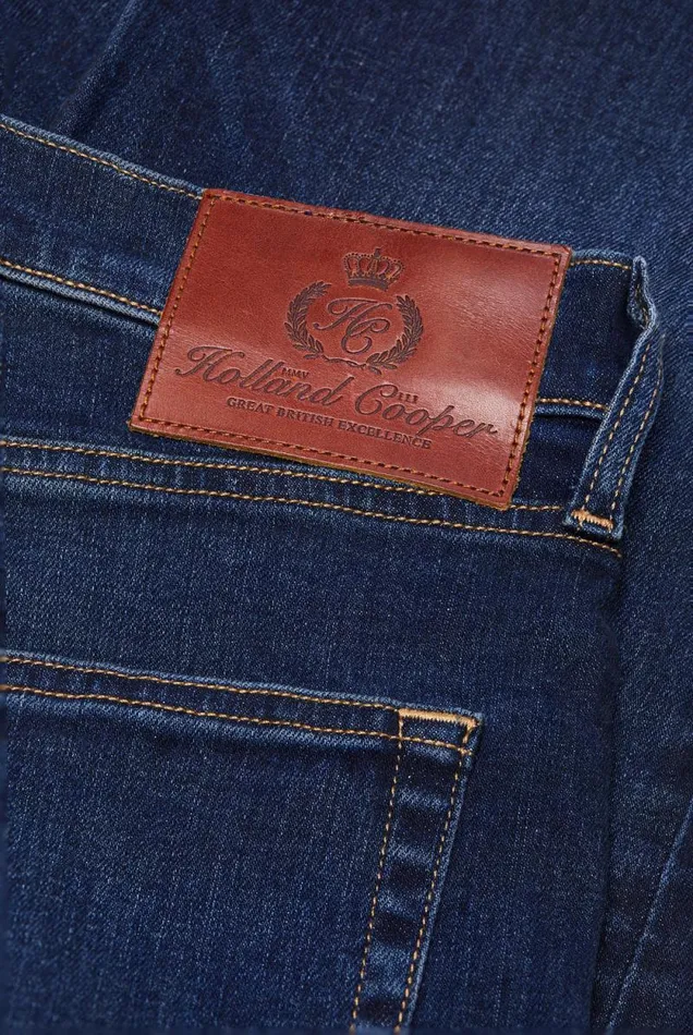 Men Classic Straight Jean Washed Indigo Holland Cooper Jeans Men Classic Straight Jean Washed Indigo Holland Cooper Jeans