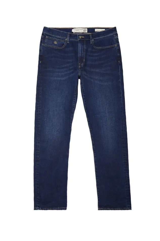 Men Classic Straight Jean Washed Indigo Holland Cooper Jeans Men Classic Straight Jean Washed Indigo Holland Cooper Jeans