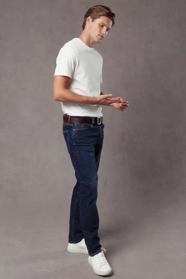 Men Classic Straight Jean Washed Indigo Holland Cooper Jeans Men Classic Straight Jean Washed Indigo Holland Cooper Jeans