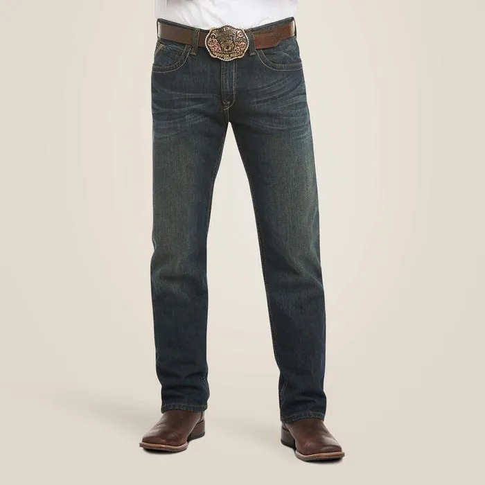 Men Denim Ariat M2 Scoundrel Boot Jean Dusty Road Dusty Road