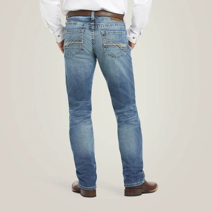 Men Denim Ariat M4 Low Rise Stretch Shoreway Stackable Straight Leg Jean Dakota Men Denim Ariat M4 Low Rise Stretch Shoreway Stackable Straight Leg Jean Dakota