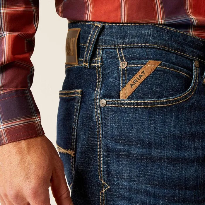 Men Denim Ariat M4 Relaxed Challenger Boot Cut Jeans Clint Men Denim Ariat M4 Relaxed Challenger Boot Cut Jeans Clint