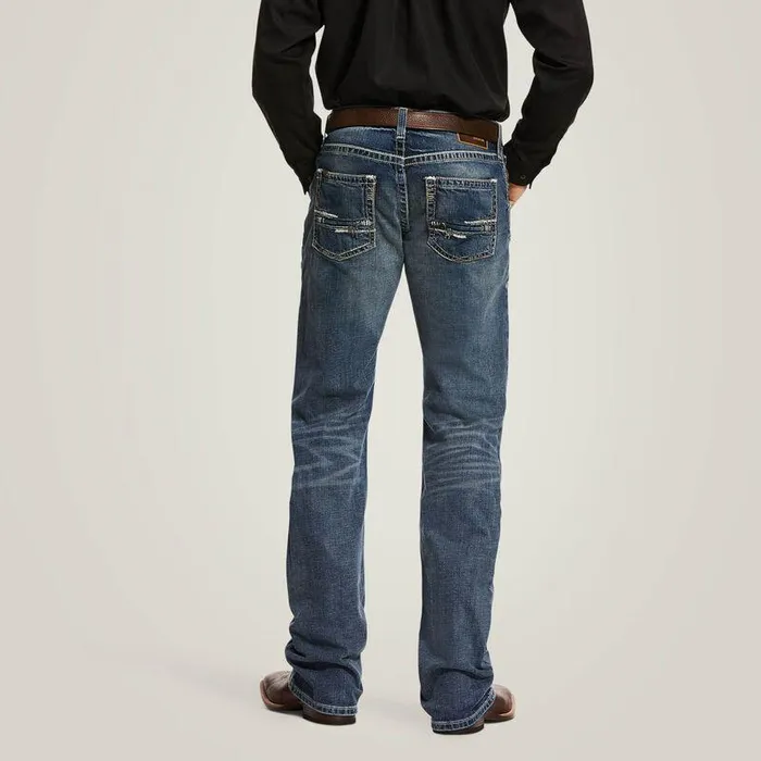 Men Denim Ariat M5 Slim Stretch Adkins Stackable Straight Leg Jean Lennox Men Denim Ariat M5 Slim Stretch Adkins Stackable Straight Leg Jean Lennox