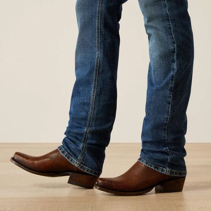 Men Denim Ariat M8 Modern Miles Straight Leg Jeans Carlos Men Denim Ariat M8 Modern Miles Straight Leg Jeans Carlos