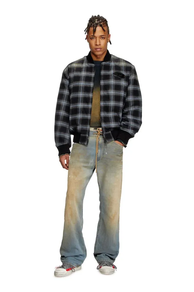 Men Diesel Jackets JSAINT Blackblue
