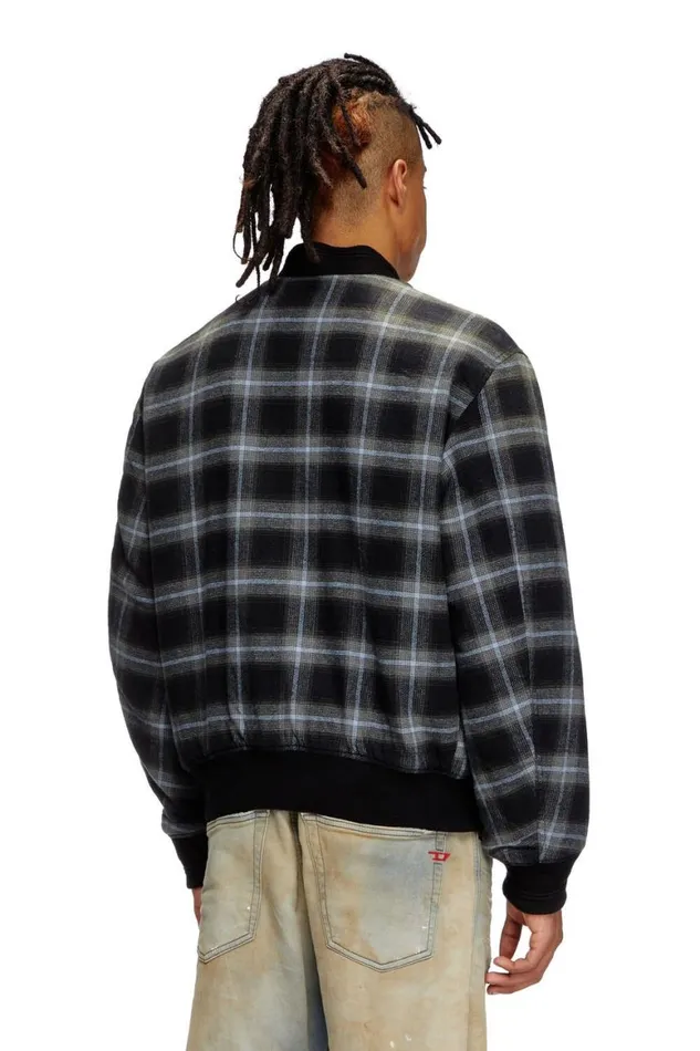 Men Diesel Jackets JSAINT Blackblue Men Diesel Jackets JSAINT Blackblue