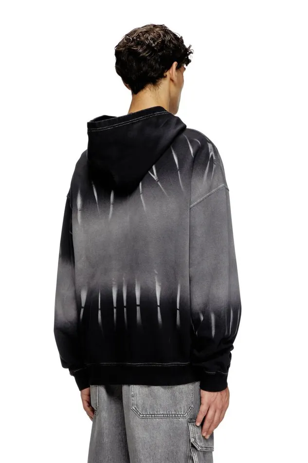 Men Diesel Sweatshirts and Hoodies SBOXTHOODR2 Black Men Diesel Sweatshirts and Hoodies SBOXTHOODR2 Black