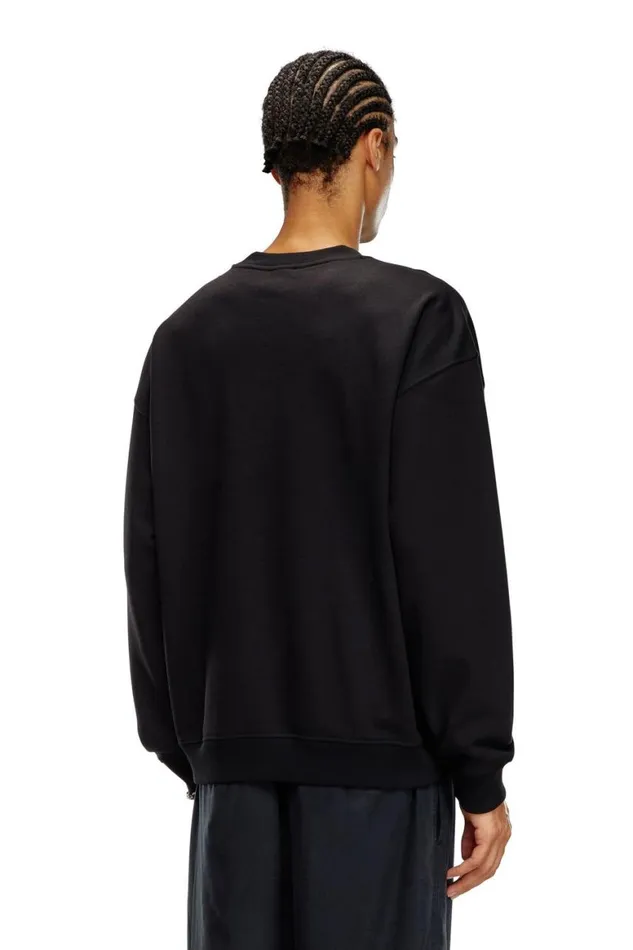 Men Diesel Sweatshirts and Hoodies SBOXTOD Black Men Diesel Sweatshirts and Hoodies SBOXTOD Black