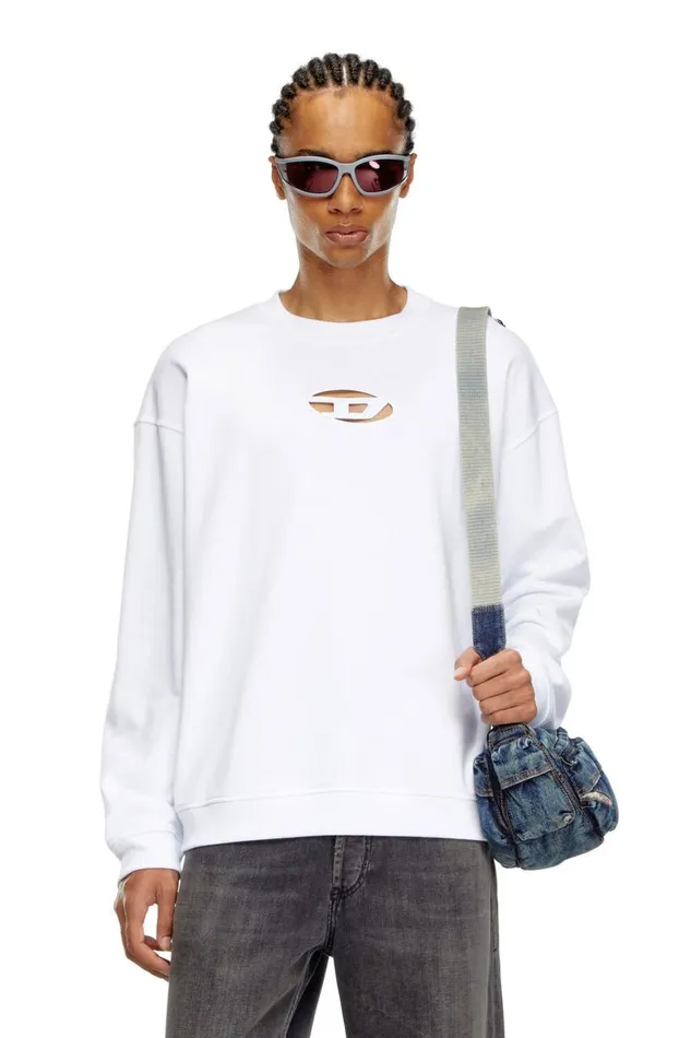 Men Diesel Sweatshirts and Hoodies SBOXTOD White Men Diesel Sweatshirts and Hoodies SBOXTOD White