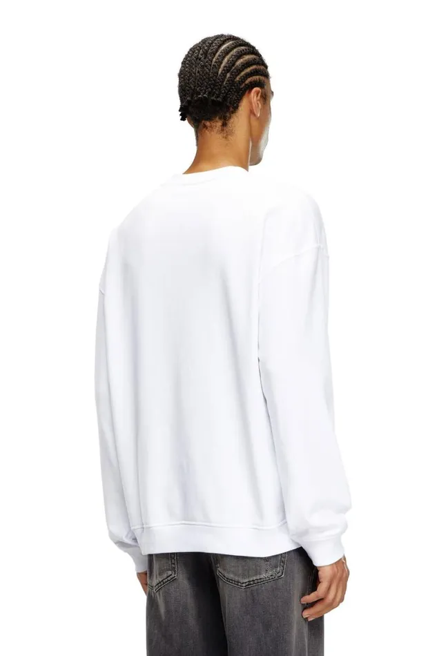 Men Diesel Sweatshirts and Hoodies SBOXTOD White Men Diesel Sweatshirts and Hoodies SBOXTOD White