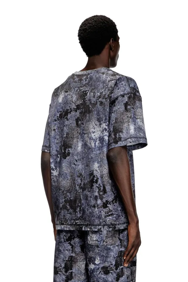 Men Diesel TShirts and Polos TBOXTR12 Blue Men Diesel TShirts and Polos TBOXTR12 Blue
