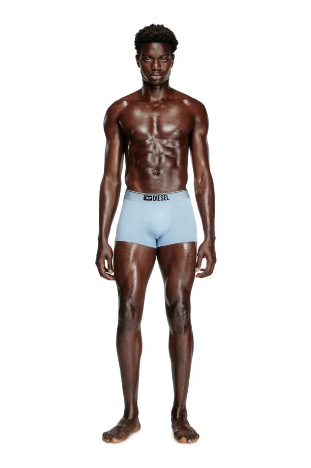 Men Diesel Underwear DAMIENTHREEPACK Bluewhite Men Diesel Underwear DAMIENTHREEPACK Bluewhite