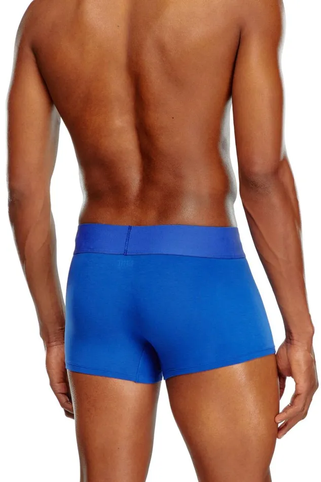 Men Diesel Underwear UMBXDAMIENTHREEPACK55EL Whiteblue Men Diesel Underwear UMBXDAMIENTHREEPACK55EL Whiteblue