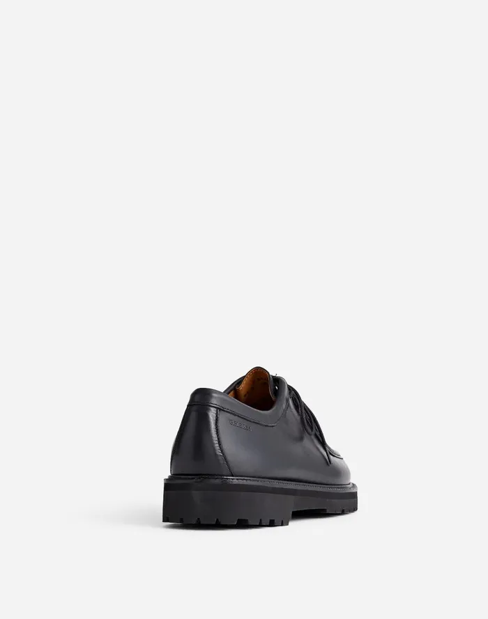 Men Dress Shoes and Loafers Madewell Madewell X GHBASS Wallace Leather Moc Black