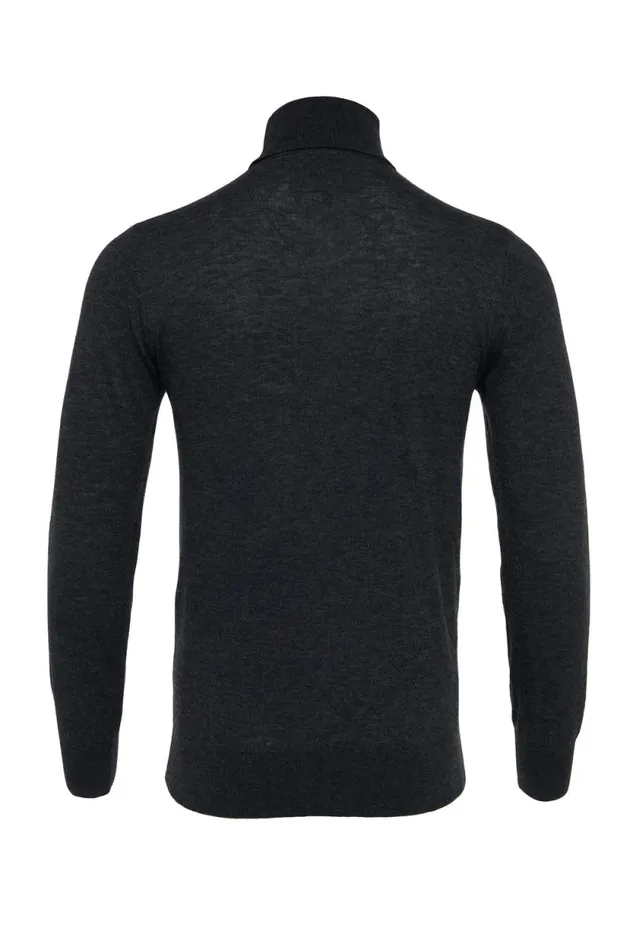 Men Fine Roll Neck Knit Charcoal Holland Cooper Knitwear Men Fine Roll Neck Knit Charcoal Holland Cooper Knitwear