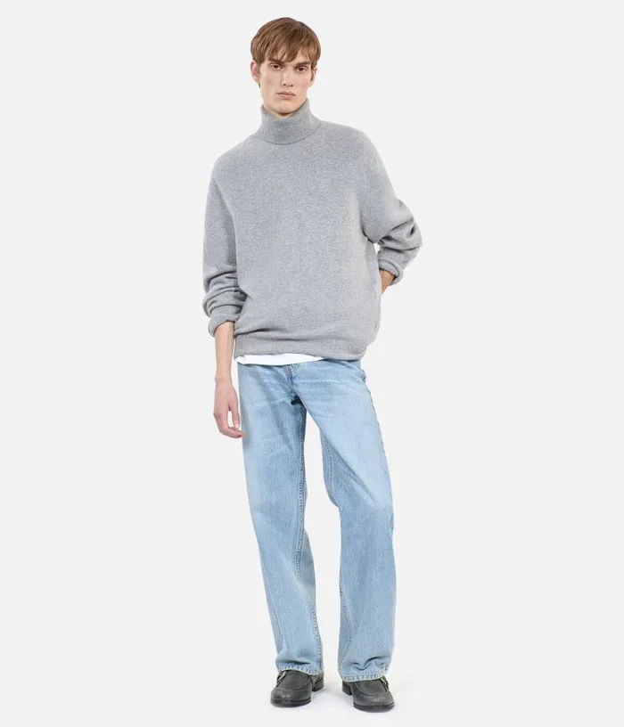 Men Grey Cashmere Sweater THE KOOPLES Sweaters
