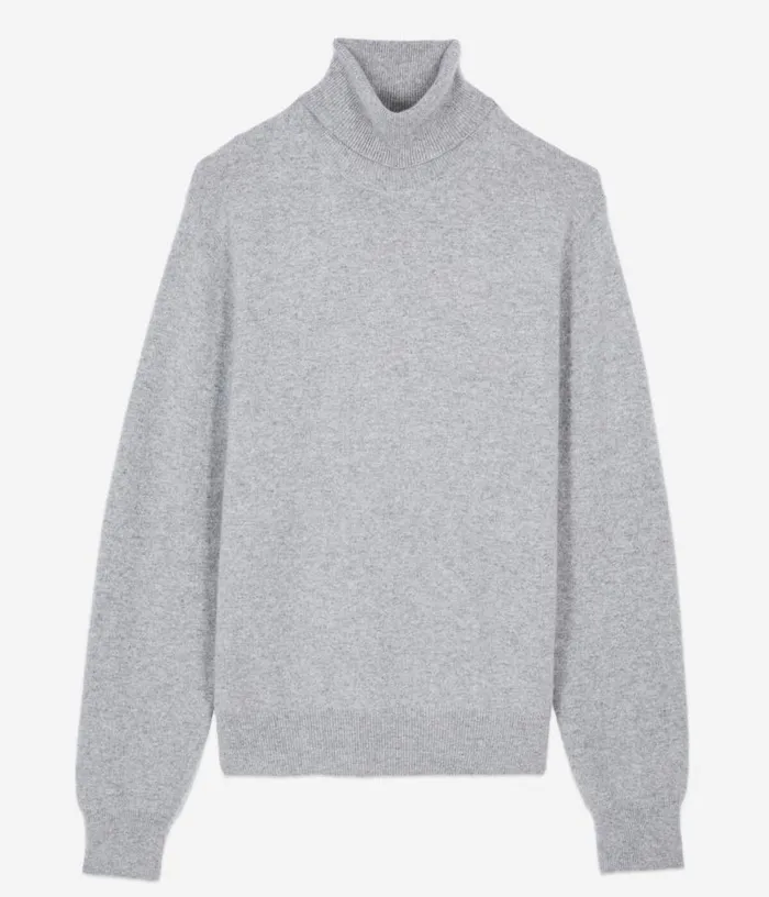 Men Grey Cashmere Sweater THE KOOPLES Sweaters