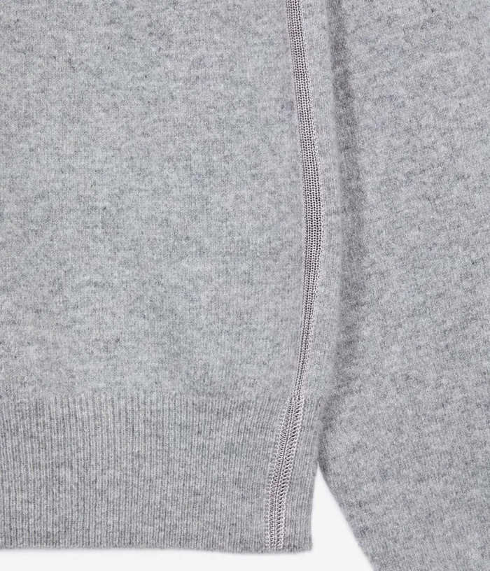 Men Grey Cashmere Sweater THE KOOPLES Sweaters