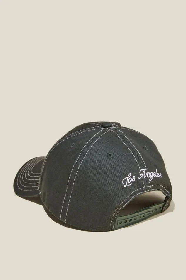 Men Hats Cotton On 6 Panel Ball Cap Greenla