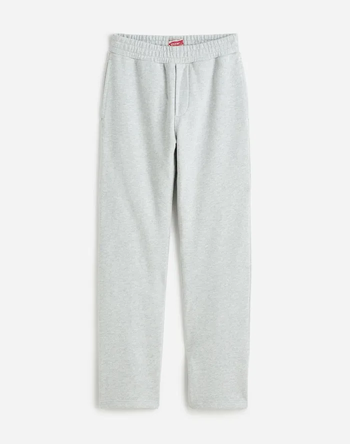 Men Hoodies and Sweatshirts Madewell The McCarren Midweight Sweatpant Light Heather Grey