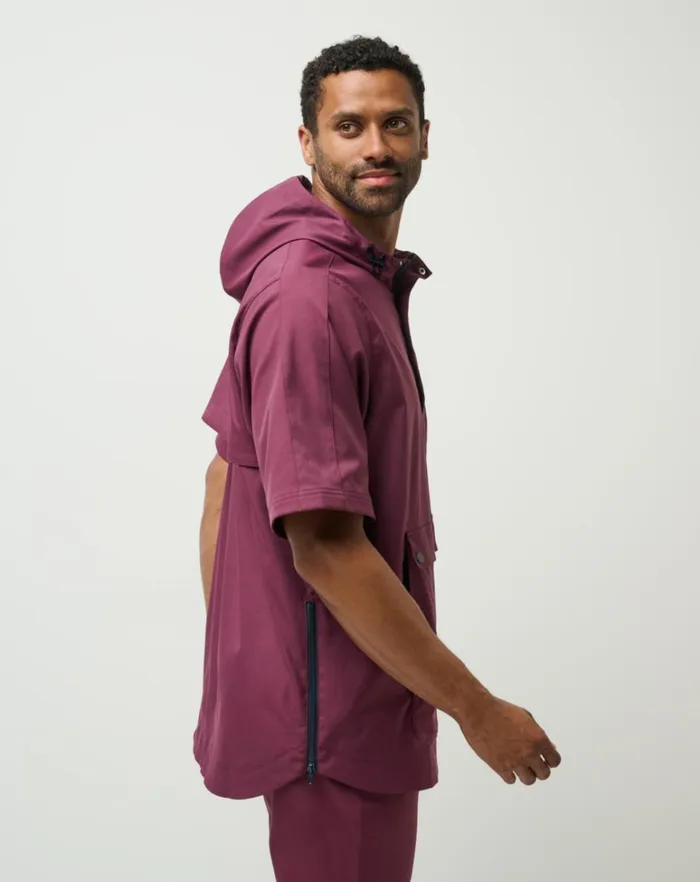 Men Hoodies and Sweatshirts TravisMathew SPORT MODE HOODIE Mauve Wine Men Hoodies and Sweatshirts TravisMathew SPORT MODE HOODIE Mauve Wine