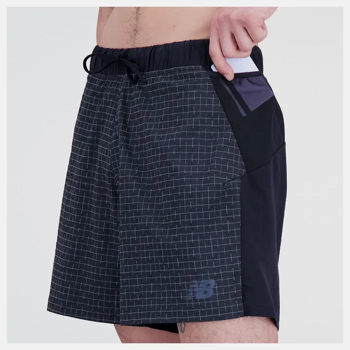 Men Impact Run Luminous 6 Inch Short Black New Balance Shorts Men Impact Run Luminous 6 Inch Short Black New Balance Shorts