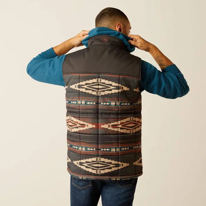 Men Jackets and Vests Ariat Crius Insulated Vest Cornstalk Men Jackets and Vests Ariat Crius Insulated Vest Cornstalk