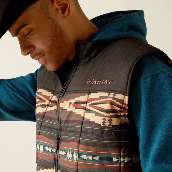Men Jackets and Vests Ariat Crius Insulated Vest Cornstalk Men Jackets and Vests Ariat Crius Insulated Vest Cornstalk