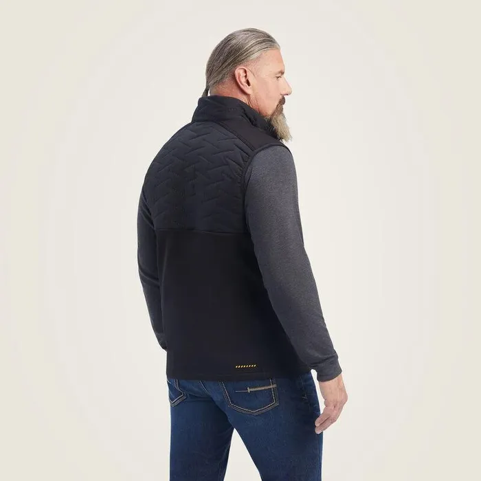 Men Jackets and Vests Ariat Rebar Cloud 9 Insulated Vest Black Men Jackets and Vests Ariat Rebar Cloud 9 Insulated Vest Black