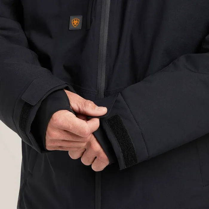 Men Jackets and Vests Ariat Rebar Storm Fighter 20 Waterproof Jacket Black Men Jackets and Vests Ariat Rebar Storm Fighter 20 Waterproof Jacket Black
