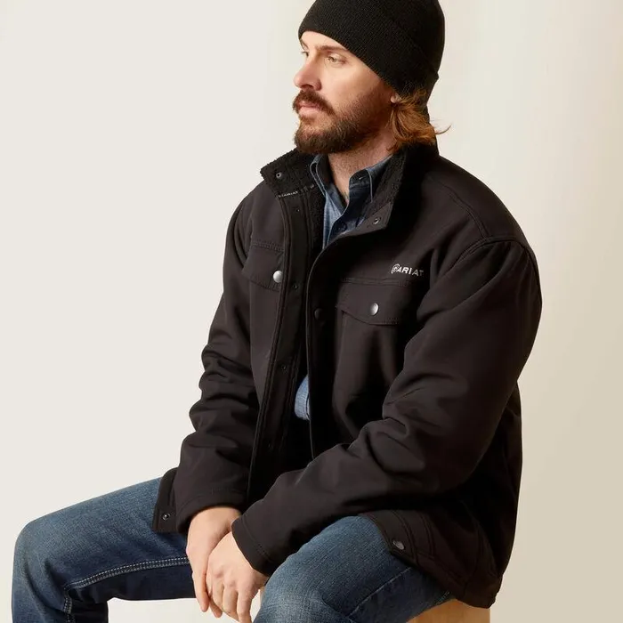 Men Jackets and Vests Ariat Vernon Sherpa 20 Black Men Jackets and Vests Ariat Vernon Sherpa 20 Black