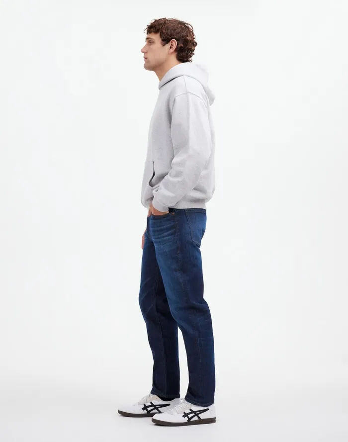 Men Jeans Madewell Relaxed Taper Jeans Limestone Wash
