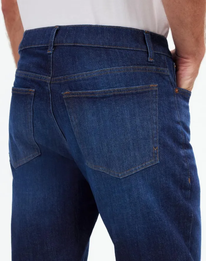 Men Jeans Madewell Relaxed Taper Jeans Limestone Wash